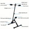 Household Elderly Pedal Rehabilitation Bike Pedal Exerciser Hand Arm Leg Adjustable Seniors Fitness Equipment