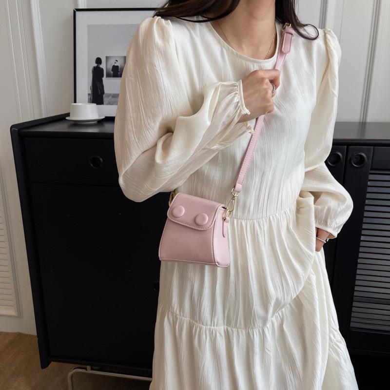 Summer Mini Crossbody Phone Bag  New Women's Personality Single Shoulder Bags Sweet Girls Casual Simple Lipstick Bag