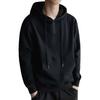 Heren sweatshirt Voorvak Winddicht Skin-Touch Heren Fleece gevoerd sweatshirt met capuchon voor werk