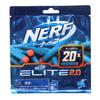 Hasbro Nerf Elite 2.0 Darts 20-Pack Refill Compatible with All Nerf Elite Series Blasters F0040
