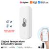 Tuya Zigbee Temperature Humidity Sensor Smart Life Remote Monitor For Smart Home Work with Alexa Google Assistant