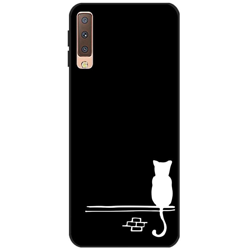For Phone Case Samsung Galaxy A7 2018 Case Bumper Soft TPU Silicone Coque Back Cover For Samsung A7 2018 A750 A750F Case Fundas