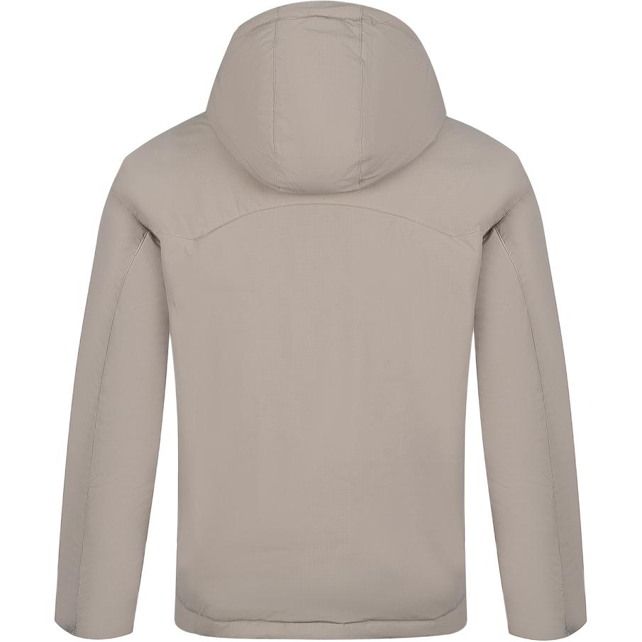 Li Ning Sports Lifestyle Series Wade Collection Solid Color Zipper Hooded Versatile Casual Down Jacket Men Outerwear AYMV063-2