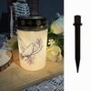 Solar Sensor Flameless Ceremony Grave Lantern Waterproof Candle Memorial Light  Memorial Gift
