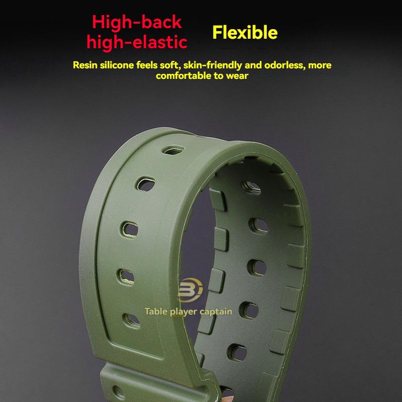 16mm Quick Release Silicone Band for Casio G-Shock DW5600/GW5000/GW5035/DW-6900 | Waterproof Shockproof Strap Watch Bracelet
