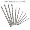 Drill Hand Drill Handmade Tools Drilling Tools Keyless Chuck Small Drill 0.6-6mm Aluminum Alloy Drill Chuck Set
