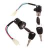 1Set Universal Motorcycle E-Bike Ignition Switch Key With Wire For Motorcycle Electric Bike Scooter Accessories