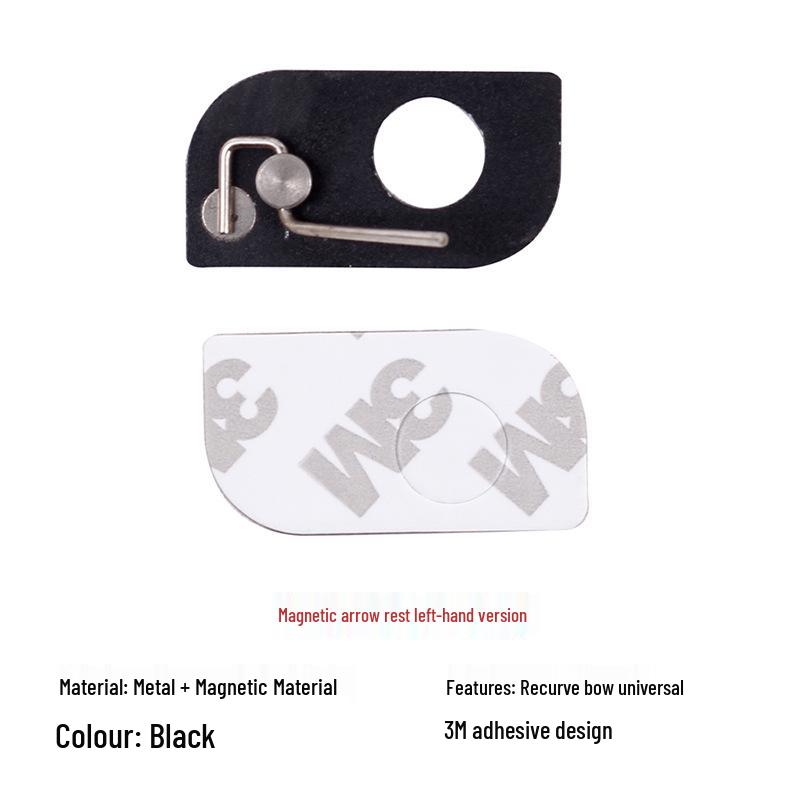 Magnetic Metal Arrow Rest for Recurve Bow - Archery Training & Competition Accessory