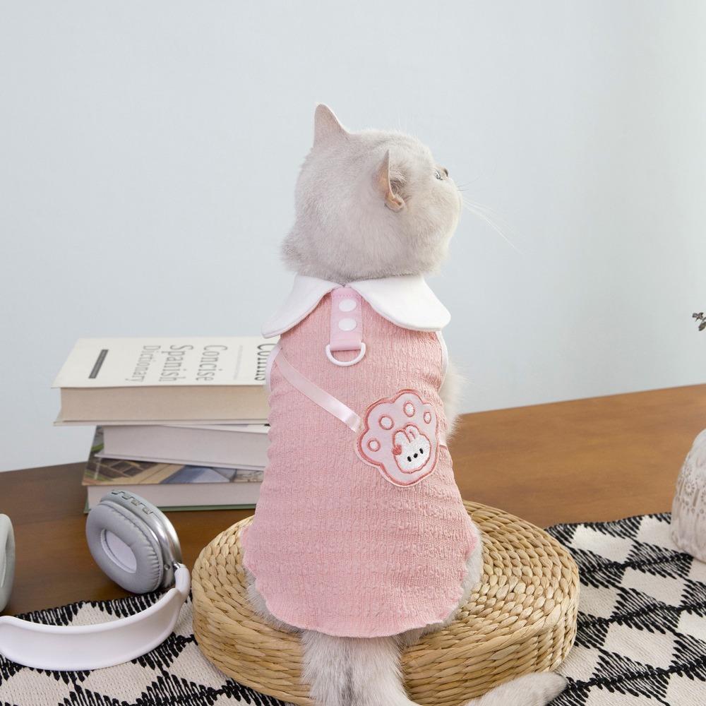 Cute Puppy Vest Comfortable Cat Shirt Pet Costumes Dog Clothing  Spring Summer