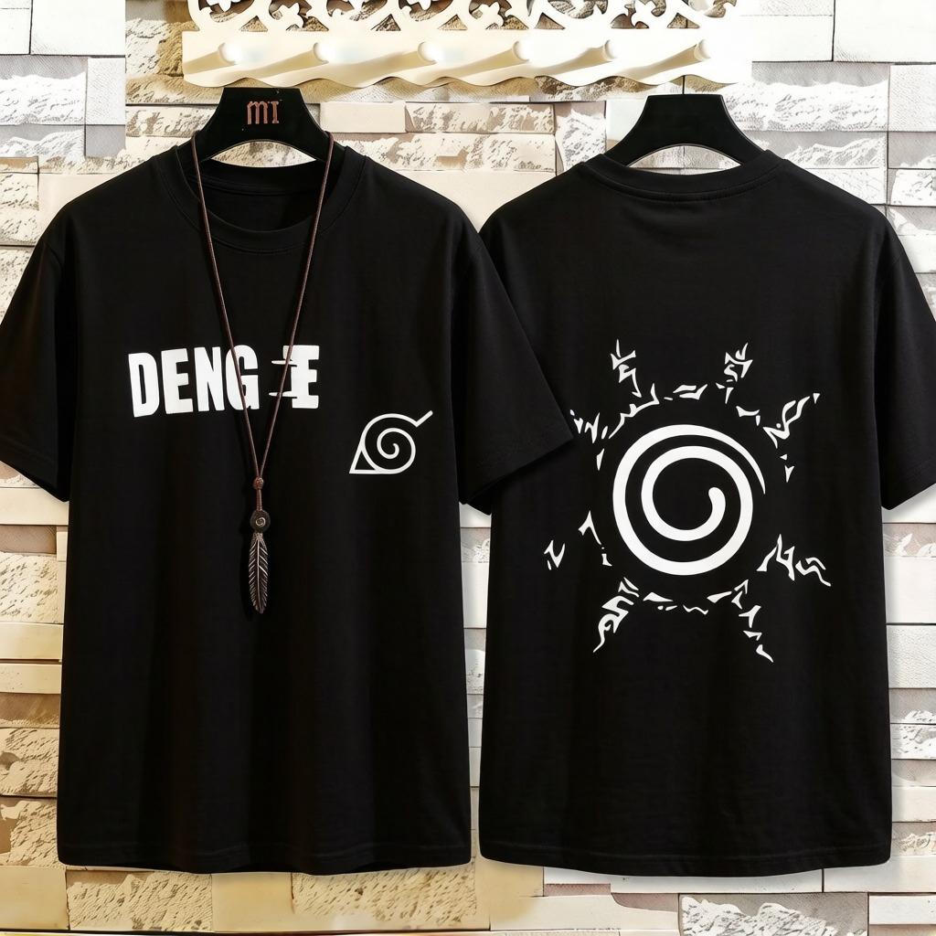 Jiraiya Tsunade Orochimaru Anime Printed T-shirt for Men's Summer Loose Casual Breathable Short Sleeved Family