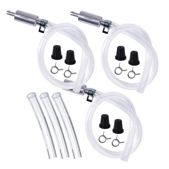 Motorrad Bremsenentlüftungskit mit Düsenkappe Universal Hydraulik Bremsflüssigkeit Entlüfter