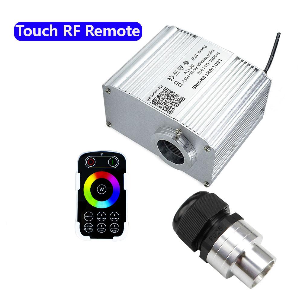 10W RGBW Twinkle  Fiber Optic Light Engine Bluetooth APP  Music Control with RF remote  Star Ceiling  LED Lights Source Driver