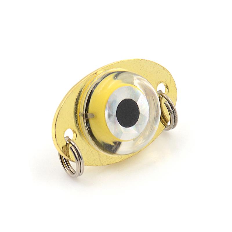 Led Mini Flash Naluca de pește Lampă de lumină Deep Drop Subacvatică Forma de ochi Calamar de pescuit