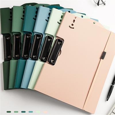 A4-Board-Clip-Ordner Dokument Zwischenablage Schreibblock Dokumenthalter Board Organizer Memo Clip Schule Schreibwaren Bürobedarf