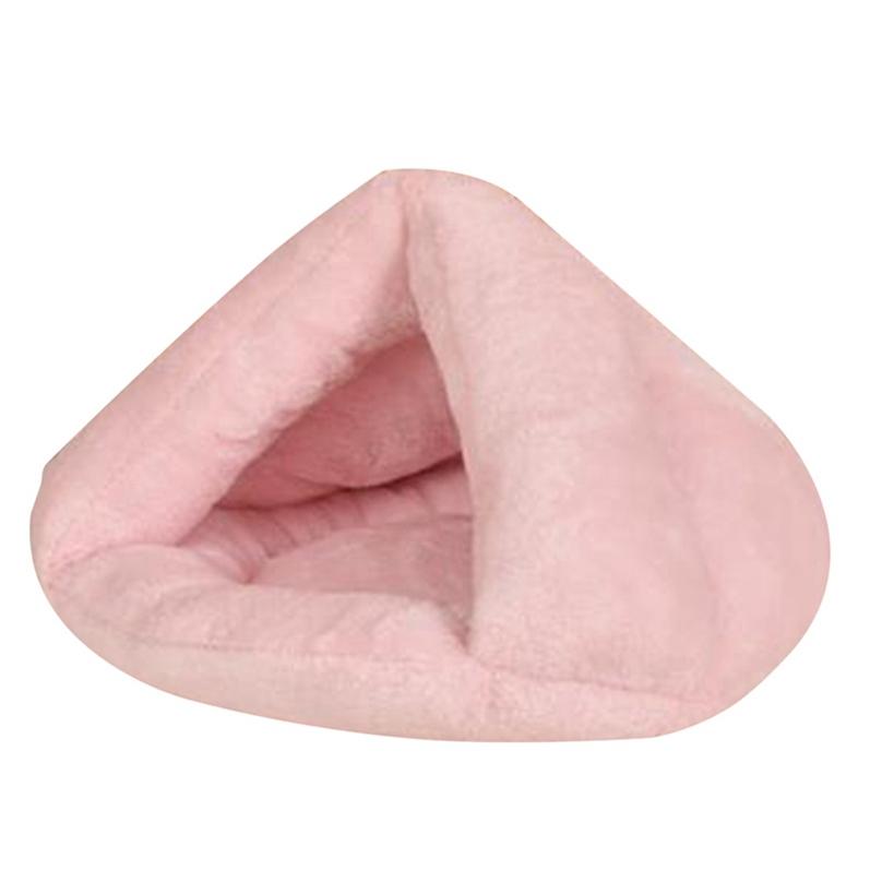 Winter Pet Cat Small Dogs Bed Kitten Cave Sleeping Bag Puppy House Warm Mat Soft Fleece Thicken Nest