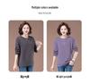 Women's Plus Size Versatile Hoodie - Thin, Long Sleeve, Belly-Covering, Round Neck Top for Spring/Autumn 2025