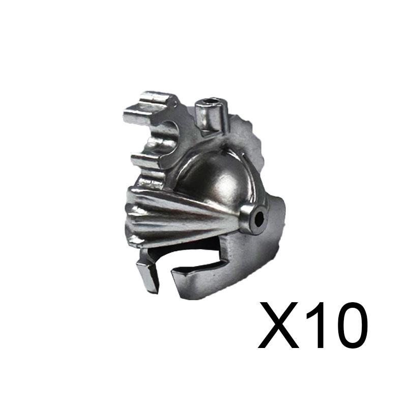 MOC Bausteine Mittelalter Ritter Soldat Actionfiguren Waffen Zubehör Schwert Speer Umhang Weste Helm Rüstung Geschenk Spielzeug Stein