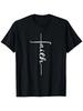 Christian Faith Cross Script - Faith For Men For Unisex T-Shirt