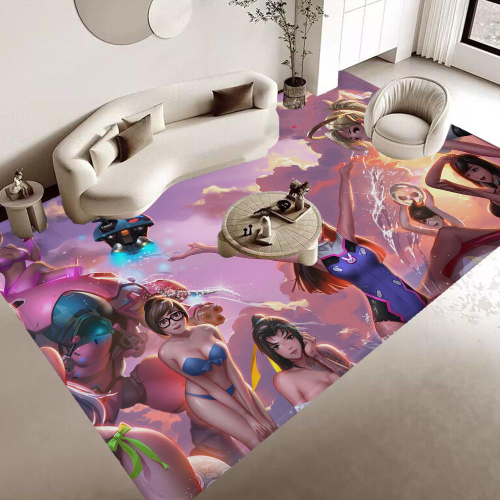 Game O-Overwatchs Bath Mat Nordic Style Home Doormat Bathroom-Toilet Mats Bedroom Welcome Doormat