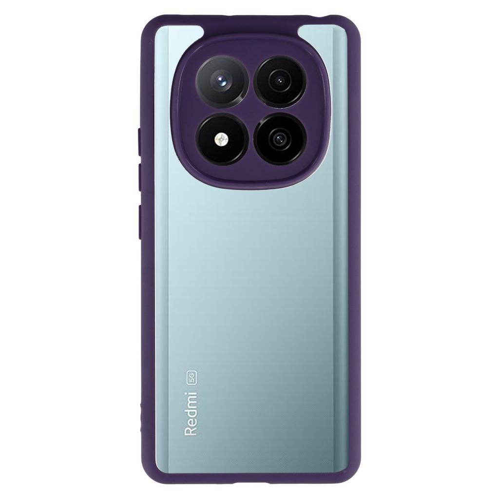 For Xiaomi Redmi Note 14 Pro+ 5G Phone Case TPU+Acrylic Clear Back Cover