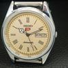 VINTAGE REFURBISHED SEIKO 5 AUTOMATIC 6309A JAPAN MENS GOLDEN WATCH a442148-1