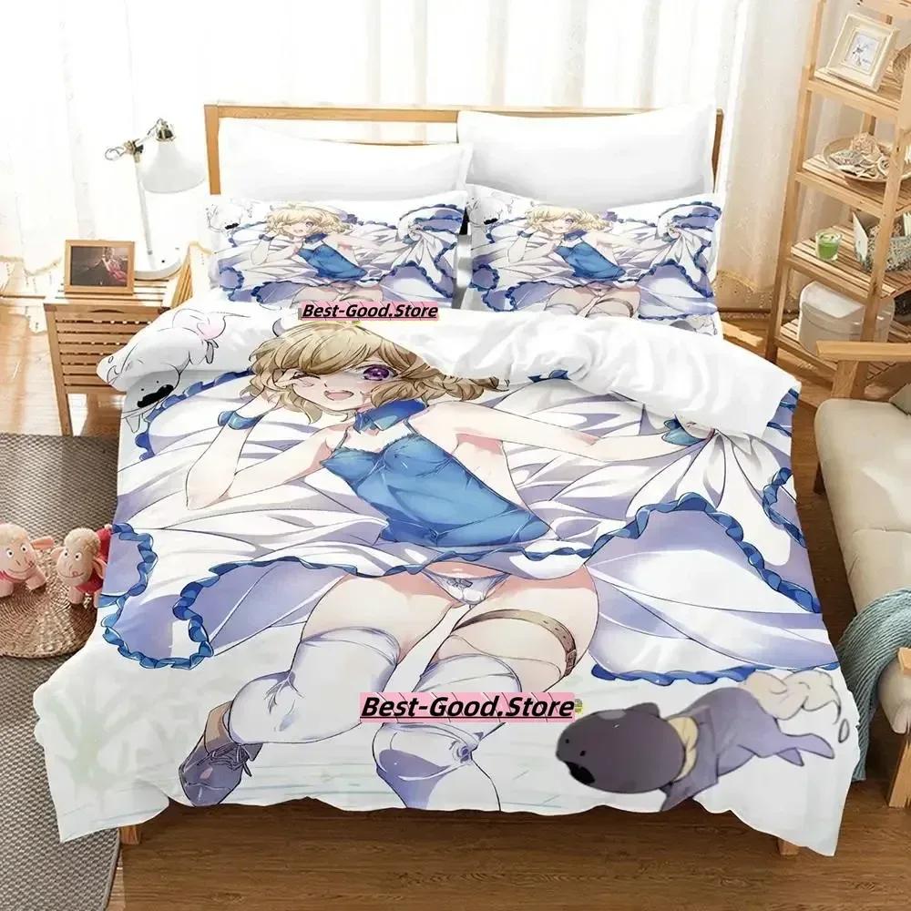 Iwanaga Kotoko Bedding Set Single Twin Full Queen King Size Bed Set Adult Kid Bedroom Duvetcover Sets Anime Parure De Lit Bed