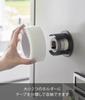 Yamazaki Magnetic Tape X X for Packing Tape and Masking Tape 8457 Holder, Black, W9.3 D5.5 H9.3cm, Tower, Storage,
