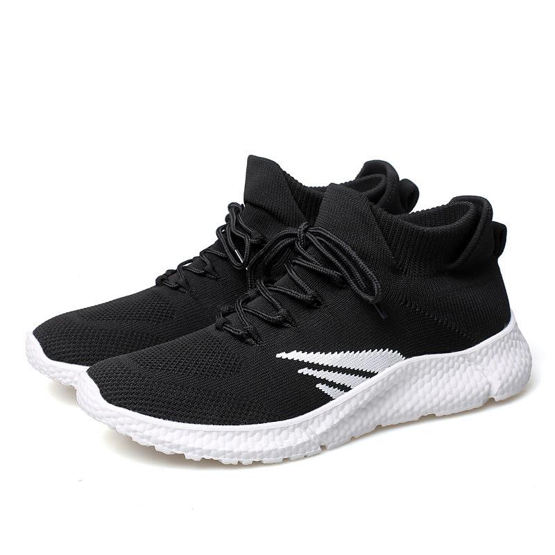 New Breathable Casual Sports Size Fly-woven Socks Shoes Running Shoes