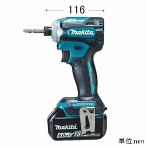 Makita Impact Driver TD171 (18V) Blue Torque 180Nm 6Ah 2 Batteries and Charger Included TD171DRGX