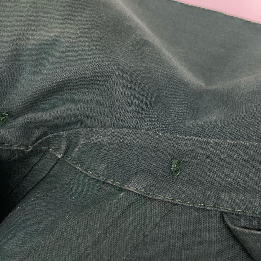 MACKINTOSH [Immediate decision/Domestic regular] IDJ/3Q CHRYSTON soutien collar rubberized coat 8 greenUsed