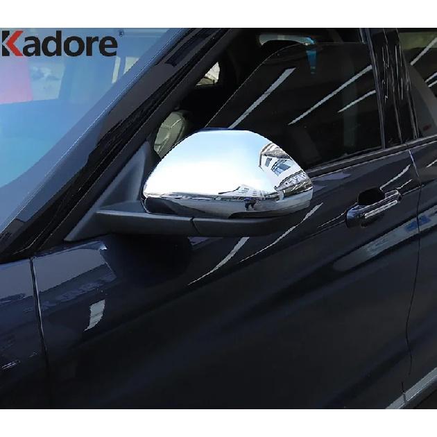 Für Ford Explorer     2024 Karbon Rückspiegelabdeckung Zierleiste Seitenflügel Spiegelkappen Auto Zubehör