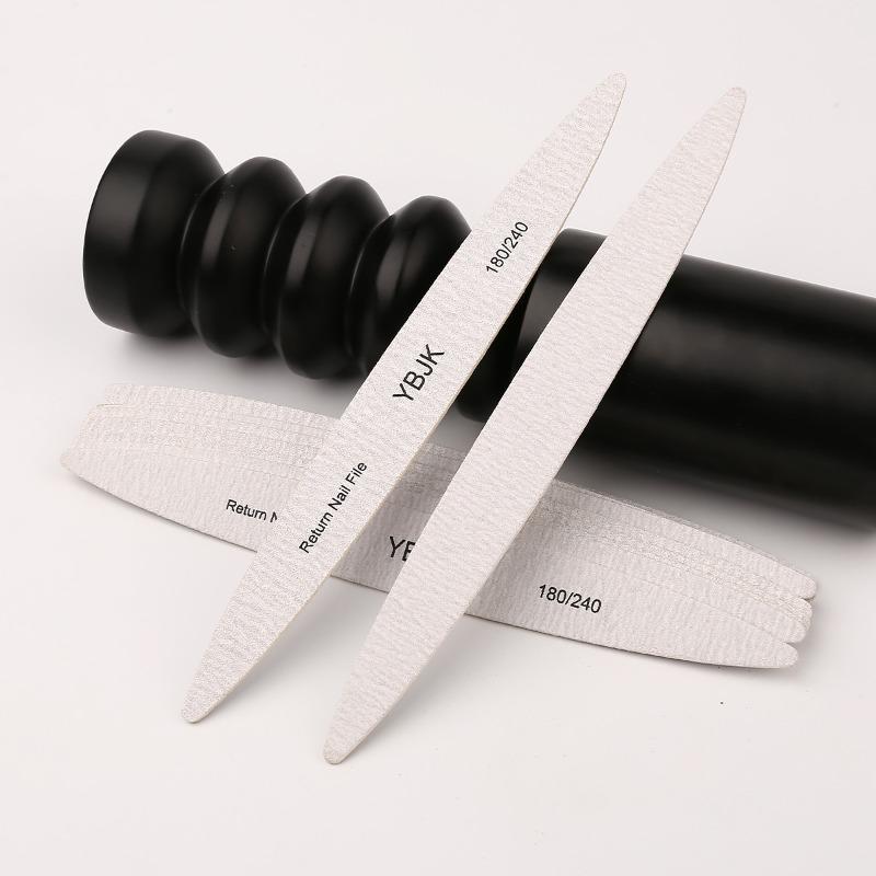 

Portable Nail Polish Strips, Nail Rubbing Strips, Nail Files, Nail Trimming Rulers, Wood Sanding Strips, Tools, and Rubbing Strips Flat round (180/240）10pcs