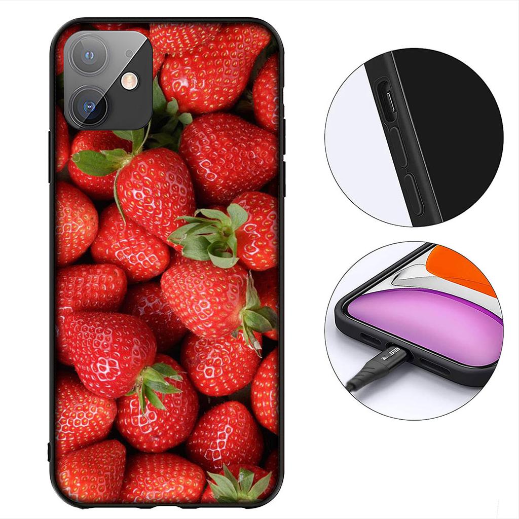 Cherry Strawberry fruit Summer Phone Cover for Huawei P30 P20 Mate 20 Lite Pro Y7 Y6P Y7A 2019 Nova 5T 3I Protective Case
