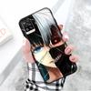 Black Case for Xiaomi Redmi 13C Note 9 iPhone XR 7 8 14 15 11 12 13 X XS Pro Max Samsung A25 S23 S24 FE Ultra Plus Tokyo Ghoul