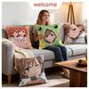 A Certain Scientific Railgun Cushion Cover 1Pcs Decorative Covers Soft Cushion Case For Sofa Couch Decor 40X40 45X45 Pillowcases