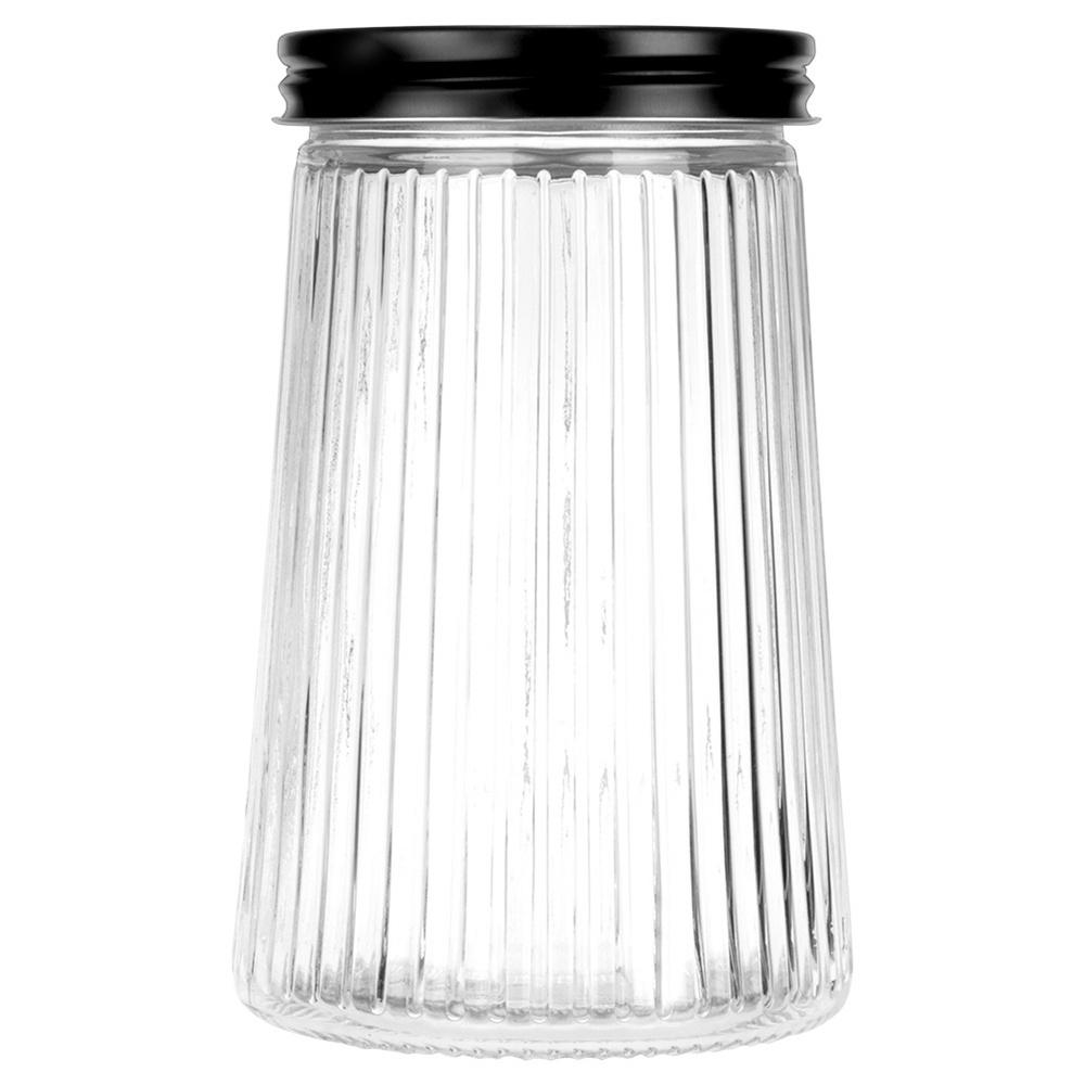 Glass Containers For Loose Products With Lid 1 L 3 Pcs.