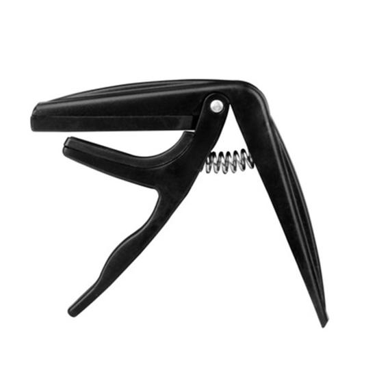 

Стальная быстросменная акустическая гитара, гавайская гитара, каподастр, ключ, зажим для настройки, аксессуар чёрный