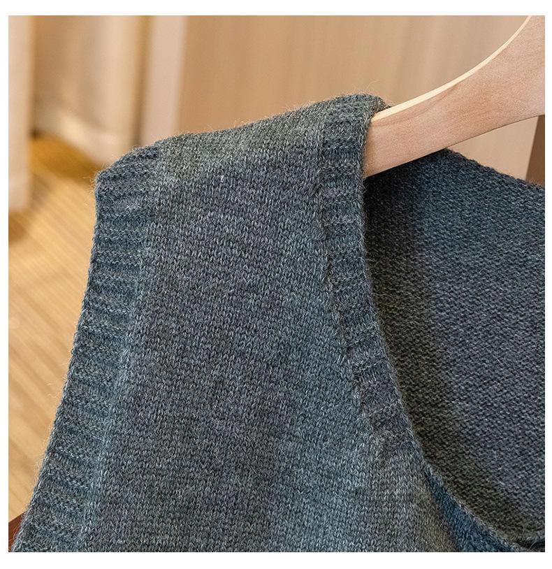 Retro Korean-Style Colorful Button Knit Vest for Women - Versatile and Stylish Spring Fashion