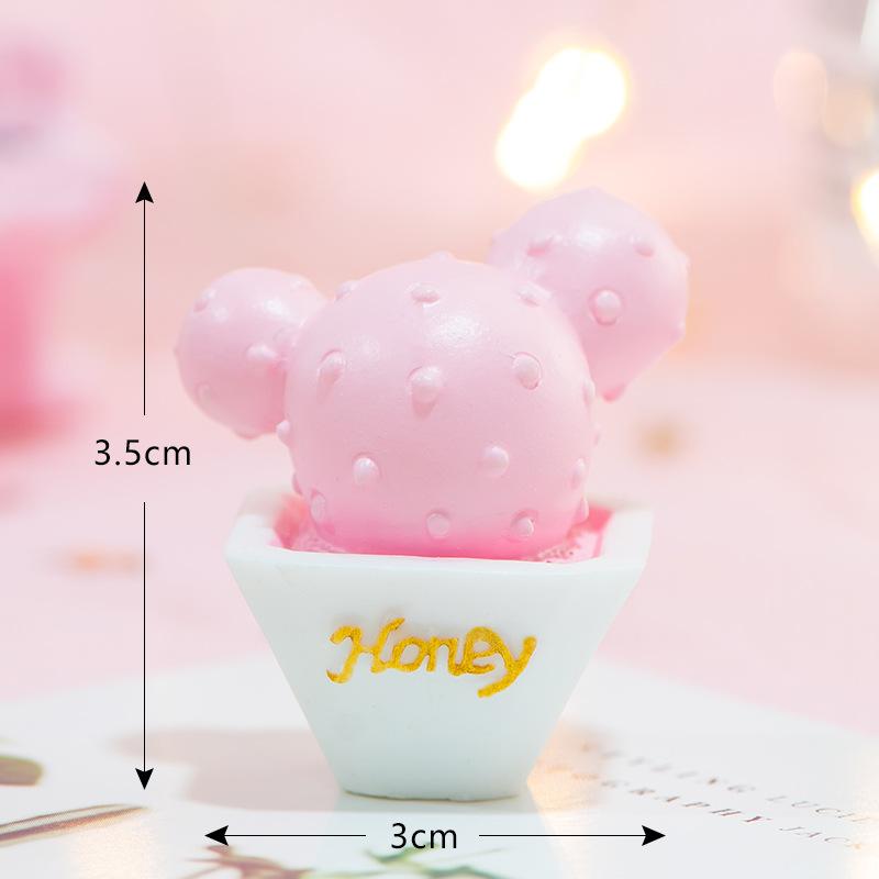 

Micro-landscape Girlish Succulent Cactus Decoration Accessories Car Office Desktop Mini Small Ornaments No. 10