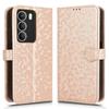 Wallet Case For Realme 14x 5G/V70s 5G/V70 5G Dot Pattern Imprint PU Leather Phone Cover