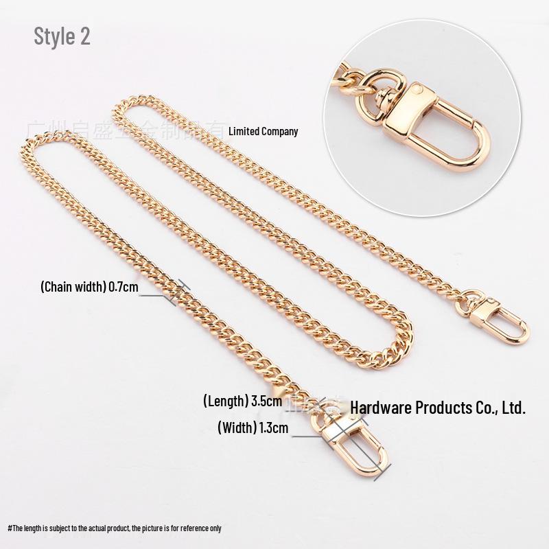 Crossbody Boutique Bag: Short Style, Single Shoulder Option, Phone Chain & Metal Strap Replacement
