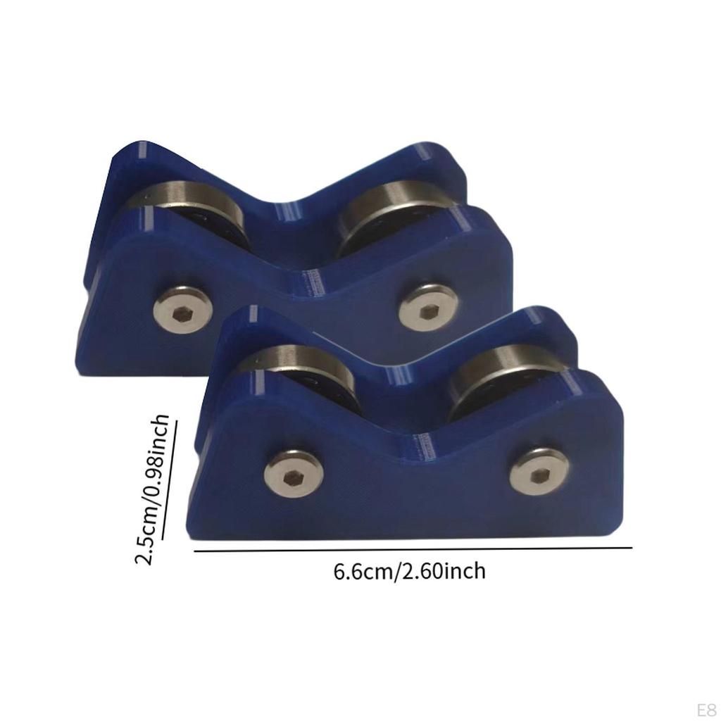 2 Pack Billiard Cue Straightness Inspection Tools for Club And Home