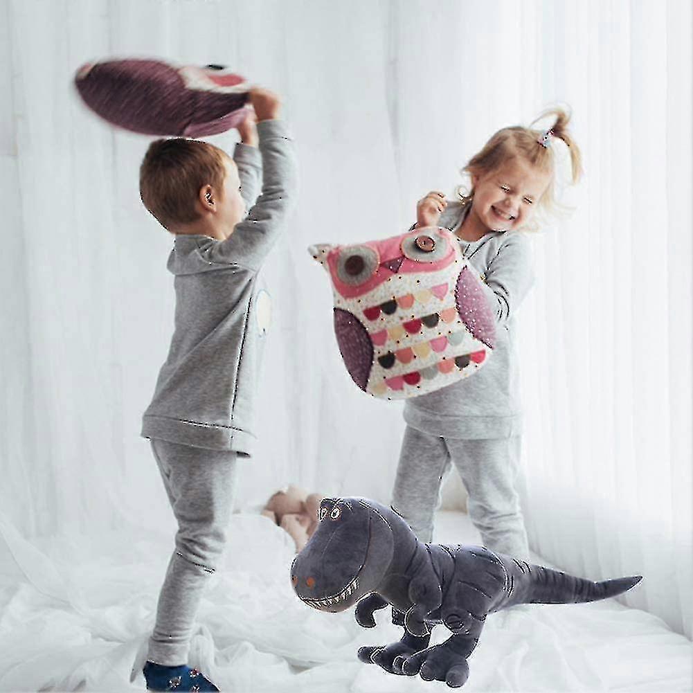 Plüsch Dinosaurier Spielzeug, Plüschtier Tyrannosaurus Dinosaurier Stofftier Plüschtier Kinder Plüschtier Plüschkissen Geschenk für Jungen Mädchen