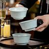 Aowei Korean Light Luxury Glass Rice Bowl