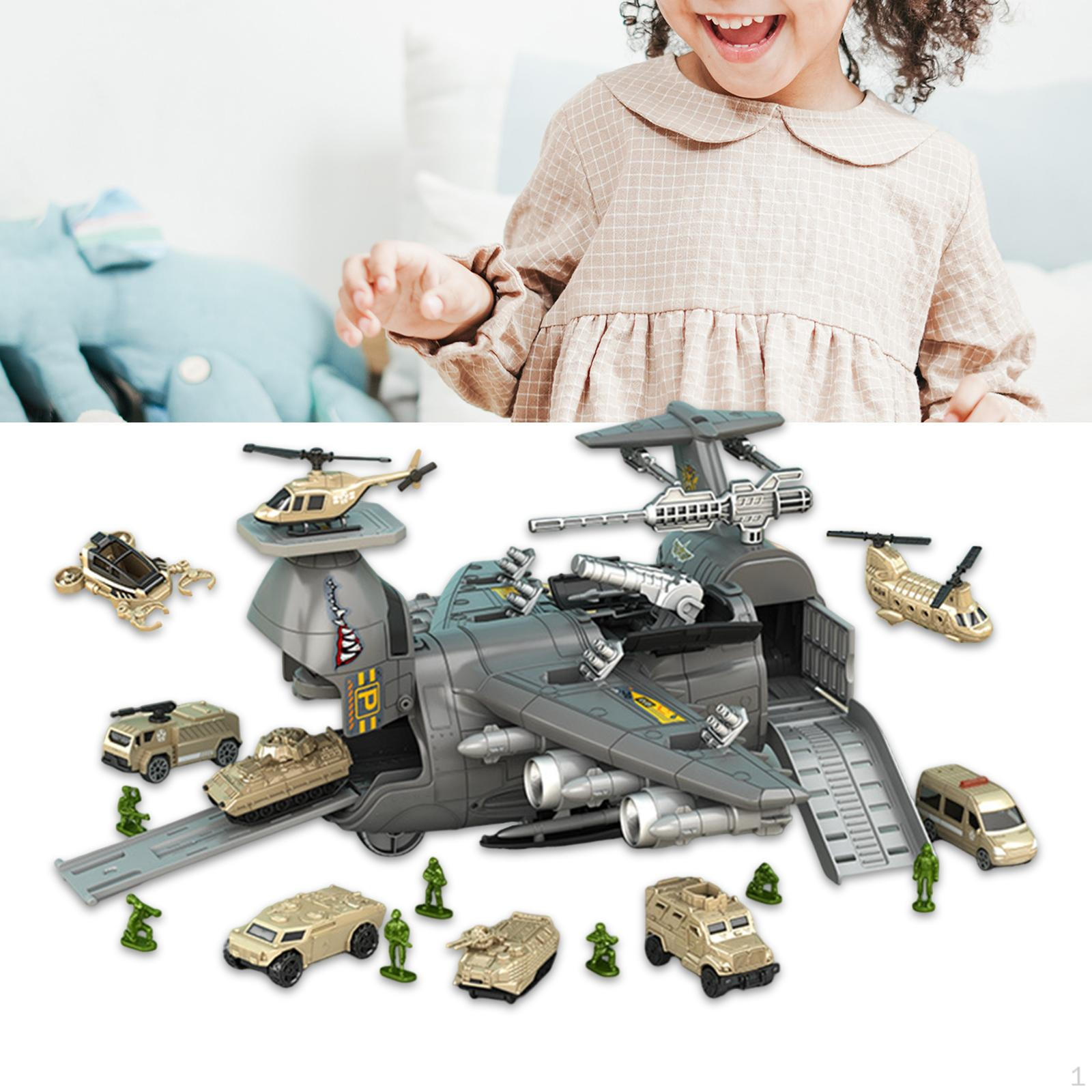 

Транспортный самолет Сборка Модель Комплект Домашний Декор Коллекция Самолет Образовательный DIY with 19 attach gifts