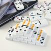 Double Colour Six Dot Dominoes Game Set Kids Educational Toys Gift Interaction