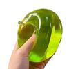 1 Piece Relieve Stress And Vent Anger  Toys Green Apple Plasticity Squeeze Toy To Relieve Stress For Friends