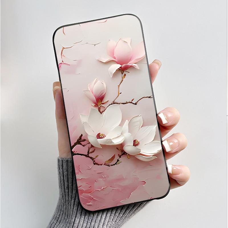 Printed Phone Case For Nokia 105 2G 2023/106 2G 2023/Nokia 106 4G 2023/105 4G 2023 Soft Silicone Shell Cover Cute Flower Casing