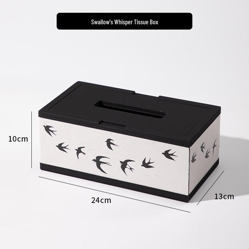 

Charming Beauty Italian Light Luxury Swallow Design Tissue Box