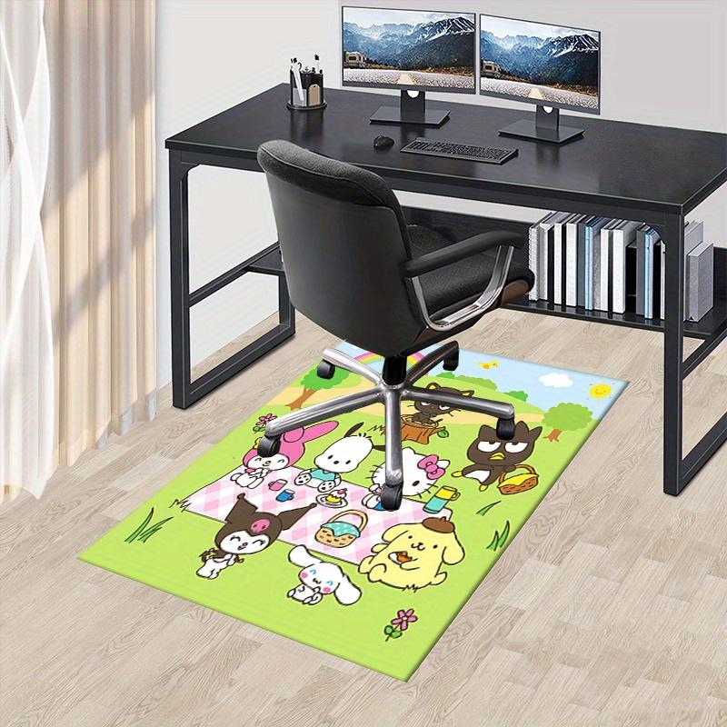 

Office Rug Picnic, Characters Anti-Slip Rug, Machine Washable for Living Room, Bedroom, Office, Multiple Sizes, Bedroom Mat, Decorative Mat, Durable M 60cm by 90cm
